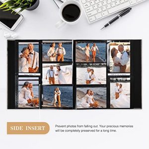 potricher 600-Pocket Linen Photo Album for 4×6 Photos