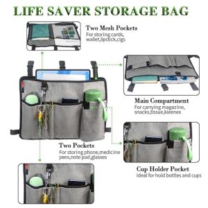 Walker Bag with Water Cup Holder for Seniors