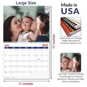 Custom Photo Wall Calendar 2025: Personalized Memories