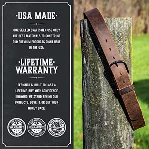 Main Street Forge Bootlegger Leather Belt