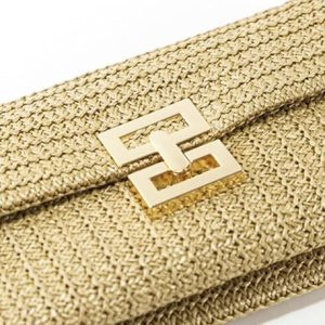 Avilego Straw Clutch Summer Bag