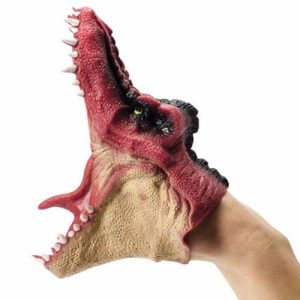 Schylling Dino Hand Puppets: Set of 3 Jurassic Toys