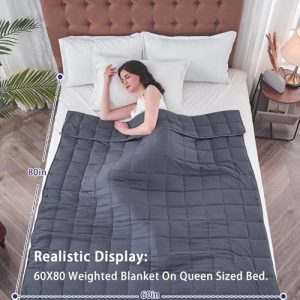 yescool Weighted Blanket 20 lbs Queen Size