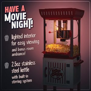 Nostalgia Popcorn Maker: Vintage Movie Theater Style