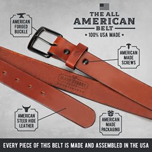 Main Street Forge All American Leather Belt