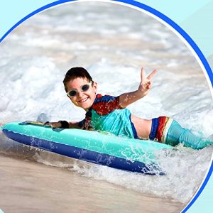 Zhanmai 3 Pcs Inflatable Surf Boards with Handles