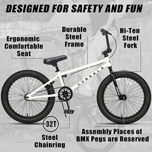 Crossea 18/20 Inch Freestyle BMX Bike - Kids 5+