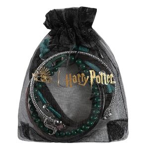 Harry Potter Slytherin Charm Bracelet Friendship Set