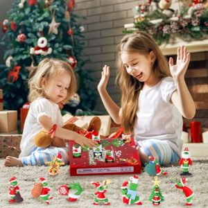 Christmas Countdown Calendar with 24 Collectibles