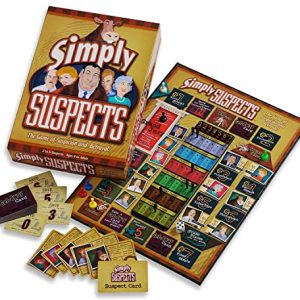 Simply Suspects - Strategy Board Game from Spy Alley