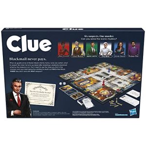 Hasbro Gaming Clue Board Game – Classic Mystery Fun