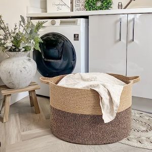 Goodpick Extra Large Wicker Storage Basket: Versatile Home Organizer