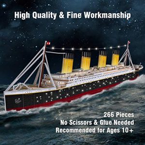 CubicFun LED Titanic 3D Puzzle