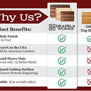 Personalized Cutting Board – 100% USA Made Hardwood