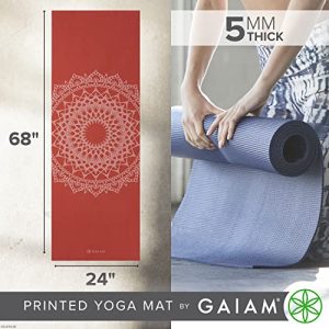 Gaiam Non-Slip Yoga Mat: Enhanced Yoga Experience