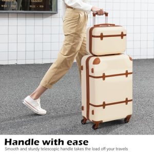 Coolife 3-Piece Hardside Luggage Set: Secure and Stylish Travel Gear
