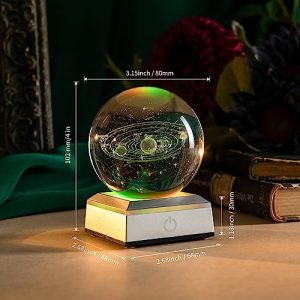 ERWEI 3D Solar System Crystal Ball: Educational Gift Idea