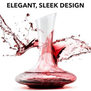 Le Chateau Large Elegant Wine Decanter with Aerator