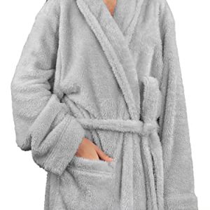 PAVILIA Plush Soft Women’s Robe: Fluffy & Warm Luxury