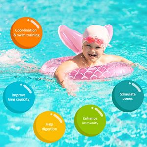 Baby Pool Float – Mermaid Swim Trainer for Infants