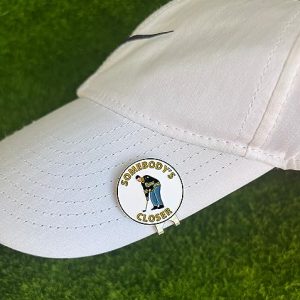 Happy Gilmore Golf Ball Marker with Magnetic Hat Clip