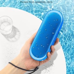 LENRUE Waterproof Portable Bluetooth Speakers - Blue