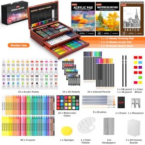 Soucolor 192-Pack Deluxe Art Set