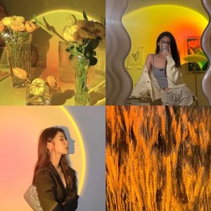 Streamlet Sunset Lamp 16 Color Night Light