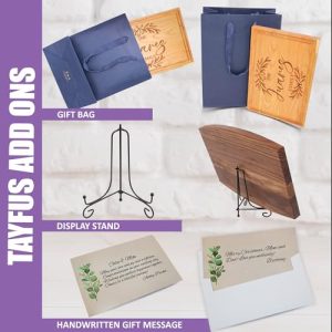 Tayfus Personalized Engraved Wood Cutting Board
