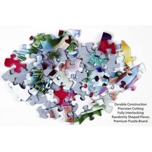 Three Nutcrackers Christmas Puzzle: Festive 550-Piece Delight