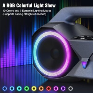 KMAG Portable Bluetooth Speaker – IPX7 Waterproof