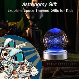IFOLAINA 3D Solar System Crystal Ball: Astronomy Gift Idea