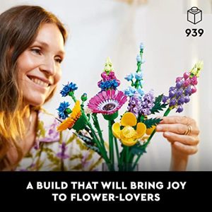 LEGO Icons Wildflower Bouquet Set – Floral Decor