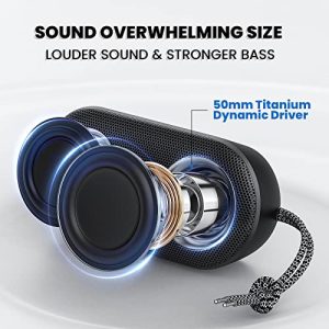 MIATONE Portable Bluetooth Speakers – 15W Waterproof Speaker