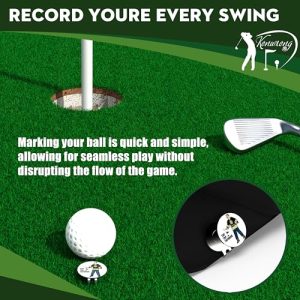 Funny Golf Ball Marker with Magnetic Hat Clip
