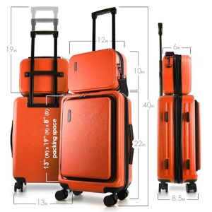 TravelArim 22-Inch Carry-On Luggage Set: Stylish and Practical Travel Gear