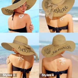 Foldable Wide Brim Beach Hat