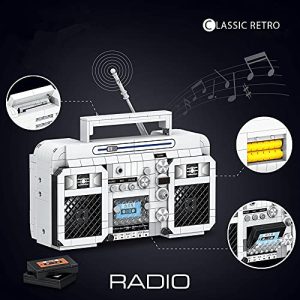 Classic Retro Series Radio - 645pcs Adult Building Set