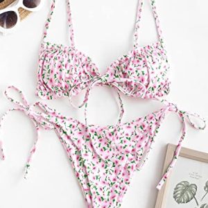 ZAFUL Women’s Floral Printed Swimsuit