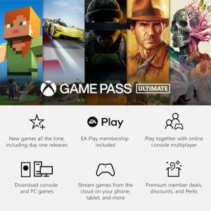 Xbox Game Pass Ultimate 3-Month Membership: Multi-Platform Gaming