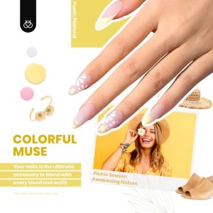 Beetles 44 PCS Colorful Muse Gel Nail Polish Set