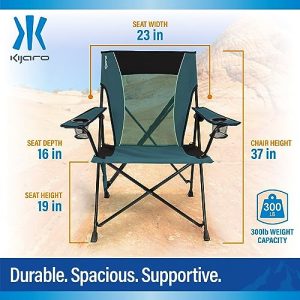 Kijaro Dual Lock Portable Camping Chair