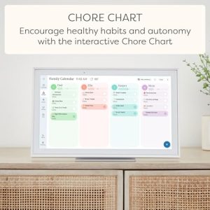 Skylight Digital Calendar & Chore Chart: Family Organization