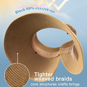 FURTALK Wide Brim Sun Visor Hat