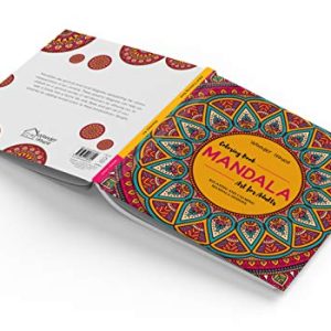 Mandala Art Colouring Book for Adults