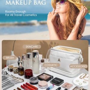 Personalized Initial Makeup Bag: Stylish Gift for Her