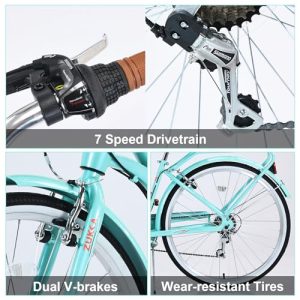 26 Inch Beach Cruiser Bike for Women – Hybrid Cruiser