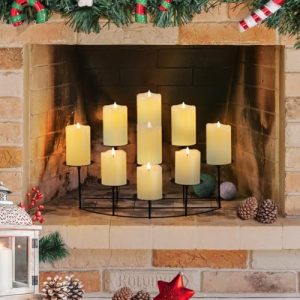 Candeldo Fireplace Candle Holder