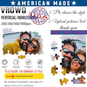 Personalized Custom Puzzles from Photos – 1000/500/300/200 Pieces