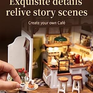 Rowood Miniature House Kit: DIY Tiny House with LED